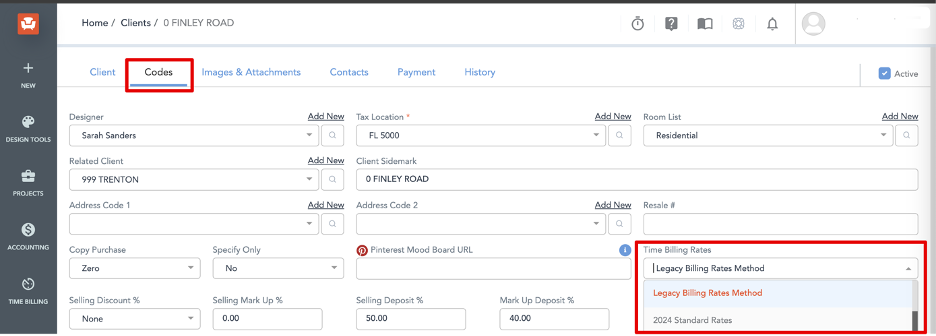 Creating Time Rates