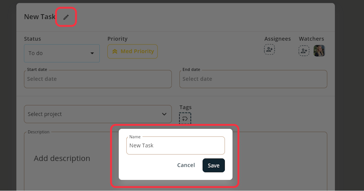 How to create a Task