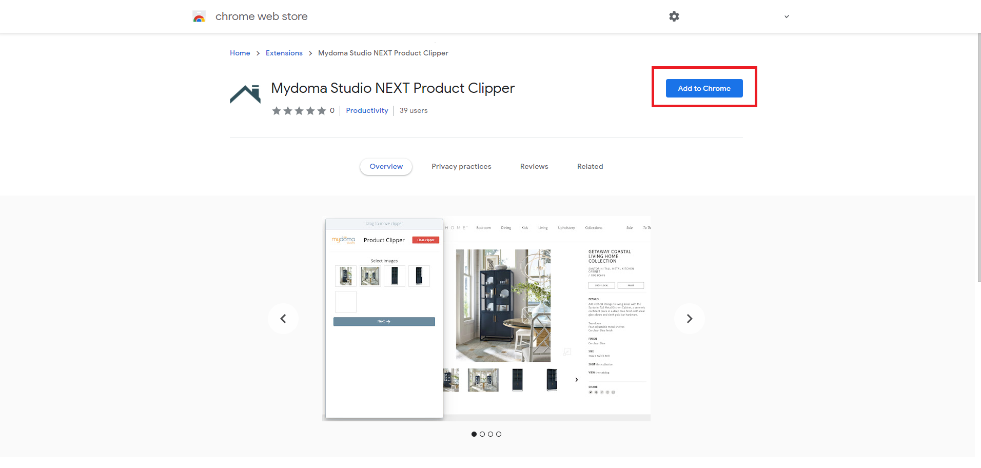 Install the Product Clipper - Google Chrome & Microsoft Edge