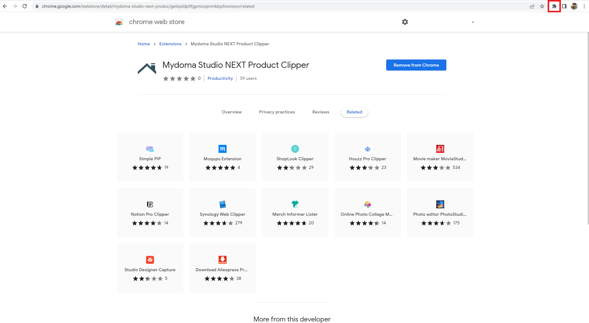 Install the Product Clipper - Google Chrome & Microsoft Edge