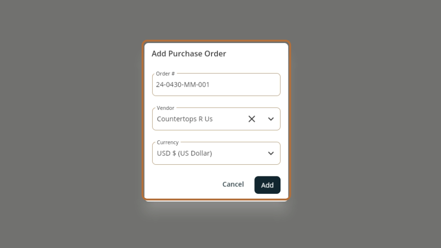 How to Create a New Purchase Order, Work Order or Estimate Request